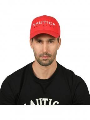 Nautica Baltic Strapback Cap baseball sapka piros színben 1