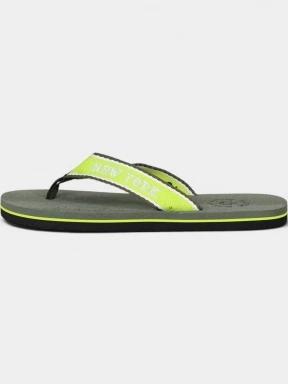Nautica Massachussets férfi flip flop papucs sötétzöld színben 3