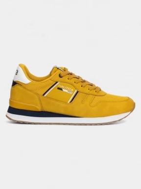 Nautica ARNOLD SOLEIL-WHITE-DEEP férfi sneaker sárga színben 3