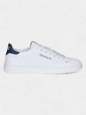 Nautica STARDUST 2.0 LTH WHITE-FLAG férfi rövid szárú cipő fehér színben 3