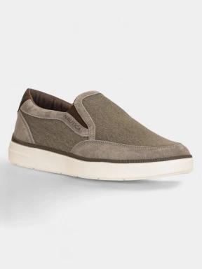 Nautica SESTANTE SD-CVS EARTH férfi slip-on cipő barna színben 1