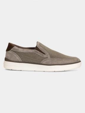 Nautica SESTANTE SD-CVS EARTH férfi slip-on cipő barna színben 3