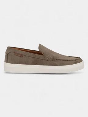 Nautica PANAREA SD LT CARIBOU férfi slip-on cipő barna színben 1