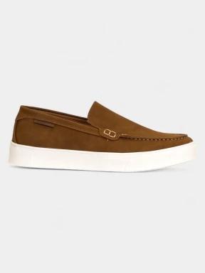Nautica PANAREA SD COGNAC férfi slip-on cipő barna színben 3