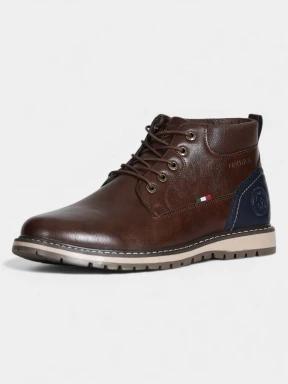 Nautica Explorer férfi magas szárú cipő barna színben 1