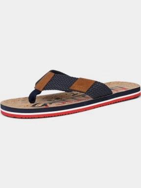 Nautica Tahiti férfi flip flop papucs barna színben 1