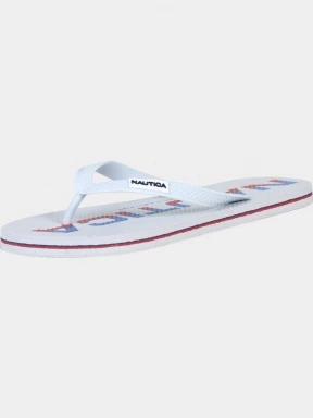 Nautica Fortaleza férfi flip flop papucs fehér színben 1