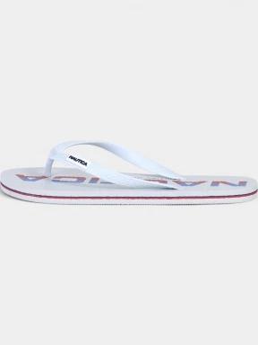 Nautica Fortaleza férfi flip flop papucs fehér színben 3