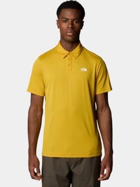 The North Face M Tanken Polo férfi galléros póló sárga színben 1