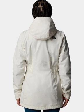 The North Face W Hikesteller Parka Shell Jacket női vízhatlan túrakabát fehér színben 3