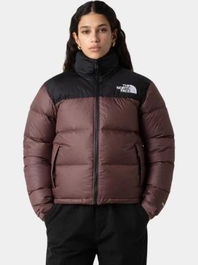The North Face W 1996 Retro Nuptse Jacket női pehelykabát barna színben 1