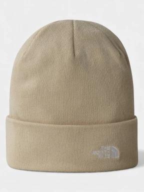 The North Face Norm Beanie sapka homok színben 1