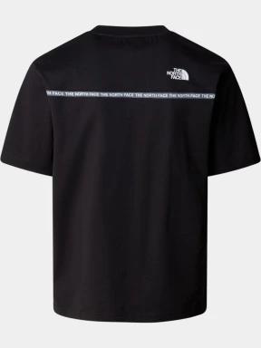 The North Face M Ss Zumu Relaxed Tee férfi rövid ujjú póló fekete színben 3