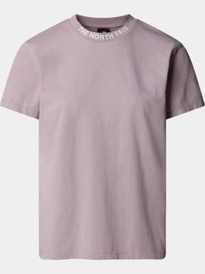 The North Face W Ss Zumu Relaxed Tee női rövid ujjú póló lila színben 1