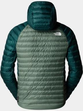 The North Face M Bettaforca Lt Down Hoodie férfi pehelykabát zöld színben 3