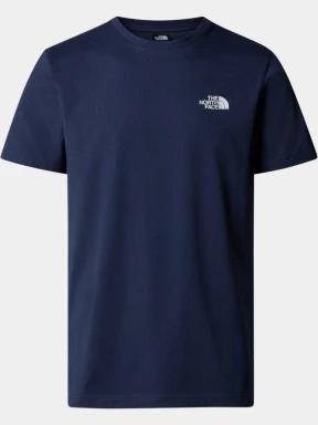 The North Face M Ss Simple Dome Tee férfi rövid ujjú póló sötétkék színben 1
