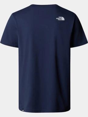 The North Face M Ss Simple Dome Tee férfi rövid ujjú póló sötétkék színben 3