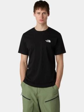 The North Face M Ss Simple Dome Tee férfi rövid ujjú póló fekete színben 1