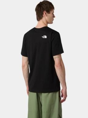 The North Face M Ss Simple Dome Tee férfi rövid ujjú póló fekete színben 3