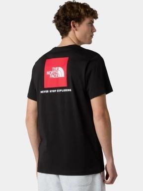 The North Face M Ss Box Nse Tee férfi rövid ujjú póló fekete színben 3