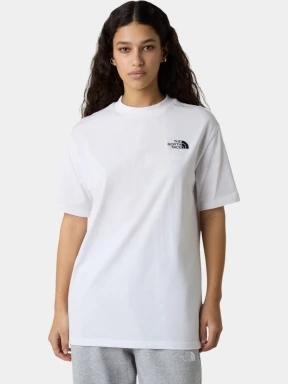 The North Face W Ss Essential Oversize Tee női rövid ujjú póló fehér színben 1