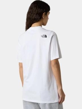 The North Face W Ss Essential Oversize Tee női rövid ujjú póló fehér színben 3