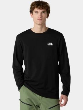 The North Face M L/S Simple Dome Tee férfi hosszú ujjú póló fekete színben 1