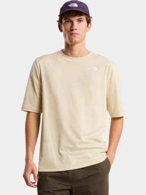 The North Face M Shadow Ss férfi rövid ujjú sport póló homok színben 1