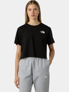 The North Face W Simple Dome Cropped Slim Tee női crop top fekete színben 1