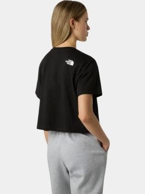 The North Face W Simple Dome Cropped Slim Tee női crop top fekete színben 3
