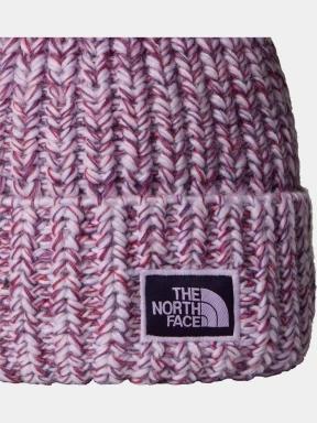 The North Face Cozy Chunky Cabin Beanie bojtos sapka lila színben 3
