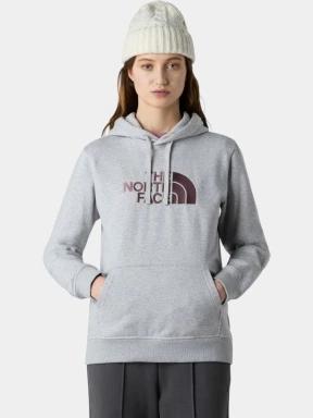 The North Face W Drew Peak Pullover Hoodie női kapucnis pulóver szürke színben 1