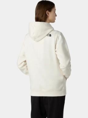 The North Face W Drew Peak Pullover Hoodie női kapucnis pulóver fehér színben 3