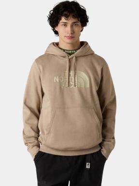 The North Face M Drew Peak Pullover Hoodie férfi kapucnis pulóver barna színben 1