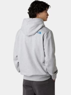 The North Face M Drew Peak Pullover Hoodie férfi kapucnis pulóver szürke színben 3