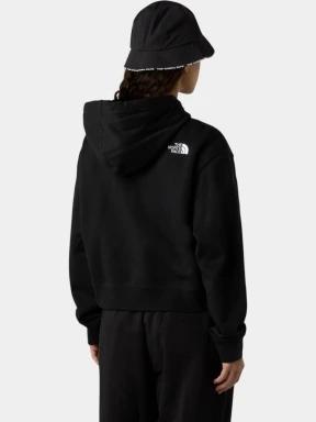 The North Face W Essential Crop Hoodie női kapucnis pulóver fekete színben 3