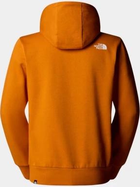 The North Face M Simple Dome Hoodie férfi kapucnis pulóver narancssárga színben 3