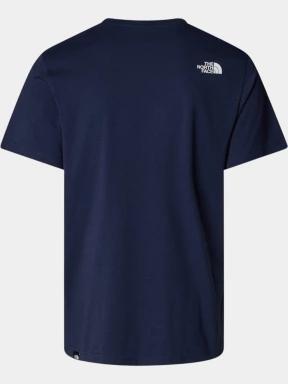 The North Face M Ss Easy Tee férfi rövid ujjú póló sötétkék színben 3