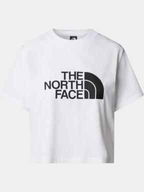 The North Face W Ss Easy Relaxed Cropped Tee női rövid ujjú póló fehér színben 1