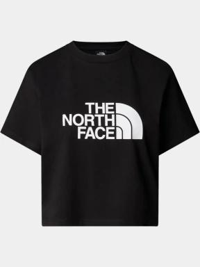 The North Face W Ss Easy Relaxed Cropped Tee női rövid ujjú póló fekete színben 1