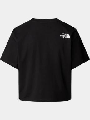 The North Face W Ss Easy Relaxed Cropped Tee női rövid ujjú póló fekete színben 3