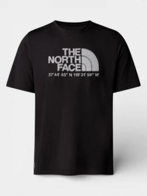 The North Face M 24/7 S/S Tee Logo Graphic Reg férfi rövid ujjú sport póló fekete színben 1