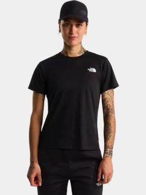 The North Face W Flex Short Sleeves Reg Tee női rövid ujjú sport póló fekete színben 1