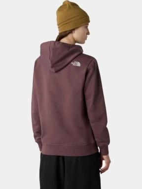 The North Face W Drew Peak Light Hoodie női kapucnis pulóver barna színben 3