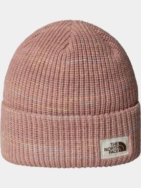 The North Face Salty Bae Lined Beanie kötött sapka rózsaszín színben 1