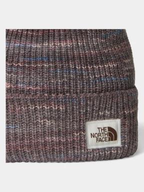 The North Face Salty Bae Lined Beanie kötött sapka barna színben 3