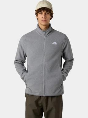 The North Face M Glacier Fleece Jacket férfi polár pulóver szürke színben 1