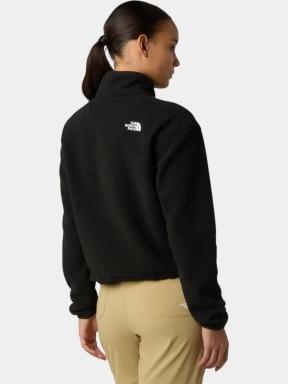 The North Face W Glacier Fleece 1/2 Zip Short Jacket női polár pulóver fekete színben 3
