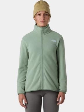 The North Face W Glacier Fleece Jacket női polár pulóver zöld színben 1
