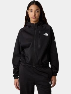 The North Face W Mountain Athletics Fleece Full Zip Jac női kapucnis pulóver fekete színben 1